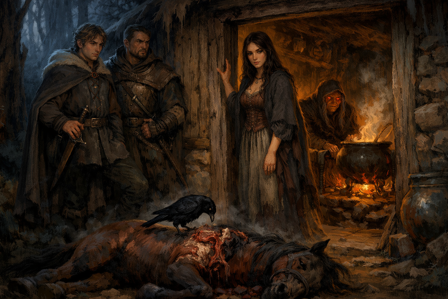 darstellung des märchens das rätsel