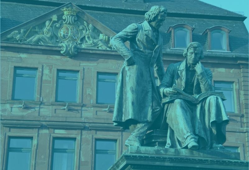 gebrüder grimm denkmal hanau
